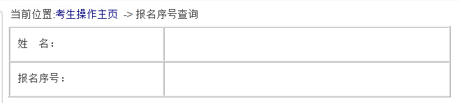 2016國考:報(bào)名序列號忘記怎么辦